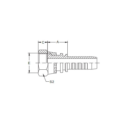 22211-BSP Female Flat Seal